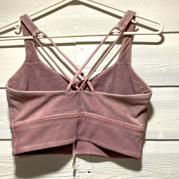 Lululemon Free to be Bra - long line ribbed - Picture 2 of 8